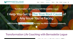 Desktop Screenshot of bernadettelogue.com